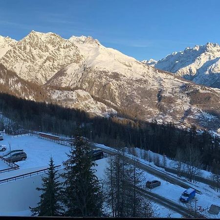 Studio 1600 Pied Des Pistes Avec Magnifique Vue Puy-Saint-Vincent Luaran gambar