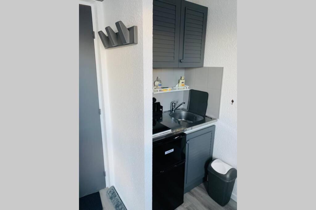 Studio 1600 Pied Des Pistes Avec Magnifique Vue Puy-Saint-Vincent Luaran gambar