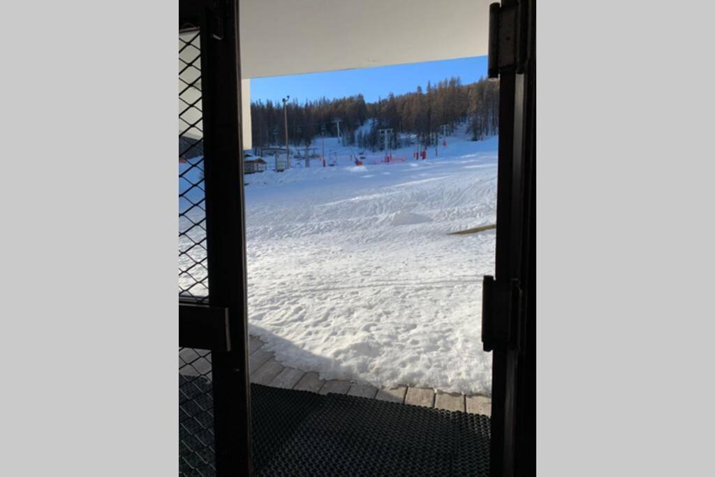 Studio 1600 Pied Des Pistes Avec Magnifique Vue Puy-Saint-Vincent Luaran gambar